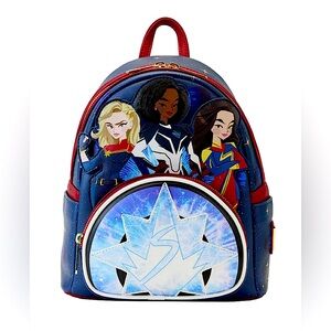 Disney Loungefly Marvels Superheroes (2023) - Group Symbol Glow in Dark Backpack
